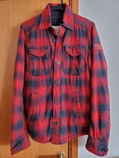 【アバクロンビー＆フィッチ】アウター ネルシャツ風ブルゾン