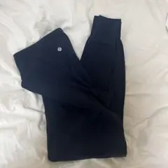 Lululemon ハイウエスト ヨガパンツ ネイビー　ジョガーパンツ