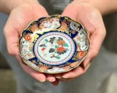 新品　有田焼　琳派古伊万里様式　小皿　直径11cm　其泉窯　②