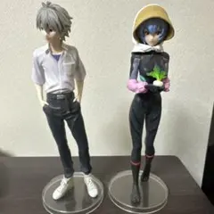エヴァンゲリオン一番くじフィギュア綾波レイ＆渚カヲル 箱無し