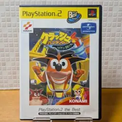 PS2 ⭐傷なし⭐ クラッシュ・バンディクー4 さくれつ! 魔神パワー
