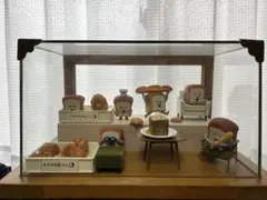 パンどろぼう　フィギュアセット　パン屋　ケース付きセット
