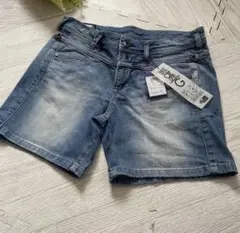 【新品】マリテフランソワジルボー⭐︎デニムショートパンツ 64 Ｍサイズ
