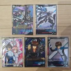 10枚セット vジャンプ ガンダムカード 刹那 リソース - メルカリ