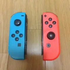 Switch ジョイコン ネオンブルー/ネオンレッド ジャンク品