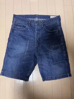 ビームス別注パッチワークデニムショーツのサムネイル