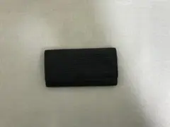 本物ルイヴィトンLOUISVUITTONエピ本革レザー4連キーケース黒ブラック