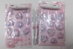 ホログラムシールとペンセット