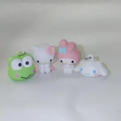 カプセルトイセット ケロケロけろっぴ ハローキティ マイメロディ シナモロール