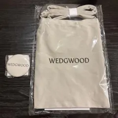 WEDGWOOD サコッシュと缶ミラー　ノベルティのサムネイル