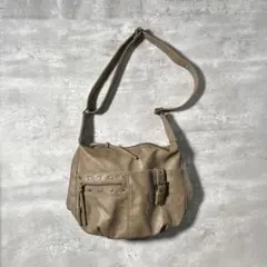 【00s_Archive】Leather Gimmick ShoulderBag