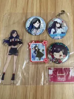 プロセカ　白石杏グッズセット　アクリルスタンド・缶バッジ・キーホルダー