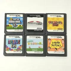 NEWスーパーマリオブラザーズDS & マリオカート& 他　6本セット