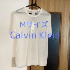 Calvin Klein カルバンクライン ニット　アイボリー　Mのサムネイル