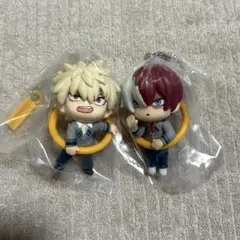 【未開封】ヒロアカ　ガチャガチャ　こんにち輪！フィギュアマスコット　轟　爆豪