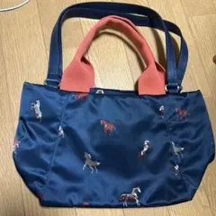 russet ラシット 馬柄 ダブルハンドルトートバッグ
