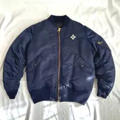 【希少！】Ron Herman × Schott コラボ MA-1 ネイビー L 希少！】Ron Herman × Schott コラボ MA-1 ネイビー L 希少！】Ron