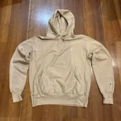 champion reverseweave パーカー ベージュ