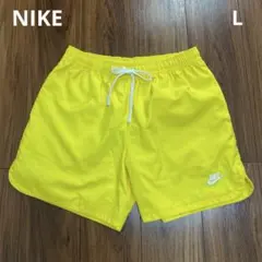 ナイキ メンズ ウーブン フロー ショートパンツ イエロー 黄色 L ショーツ