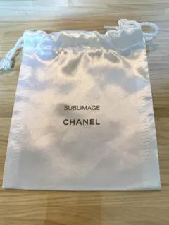 シャネル ノベルティサブリマージュ 巾着 白