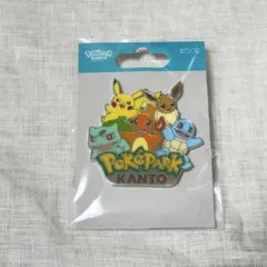ポケパークカントーピンバッジピカチュウ イーブイ フシギダネ