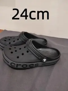Crocs クロックス サンダル サポ·クロッグ ブラック 24cm