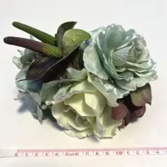 フラダンス　ヘアクリップ　タヒチアンダンス　髪飾り④ アンスリューム