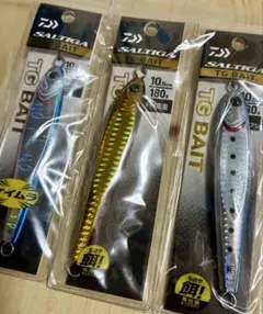 107）新品未使用 ダイワ ソルティガ TGベイト 180g×3個 タングステン