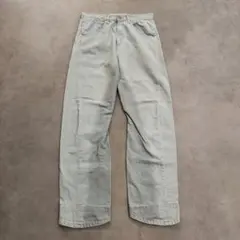 リーバイス エンジニアード ジーンズ W32 00s 青 古着 立体 18595