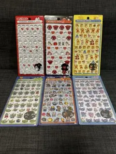 【正規品】ディズニーボンボンドロップシール mini 6枚セット