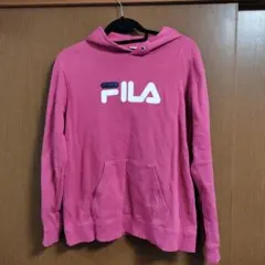 FILA ピンク パーカー Mサイズ