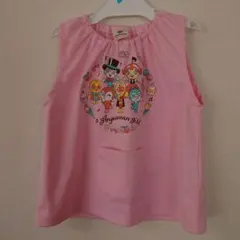 アンパンマン エプロン スモック 90cm ピンク 保育園 Anpanman