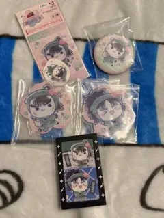 フリューくじ 忍たま ふんわり桜もちぴこ 中在家長次 七松小平太 六ろ セット