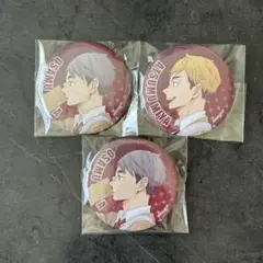 ハイキュー!! 缶バッジ 3点セット 宮治&宮侑 - メルカリ