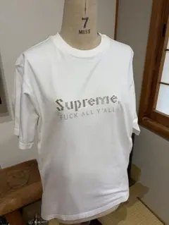 Supreme FUCK ALL Y'ALL Tシャツ ホワイト Sのサムネイル