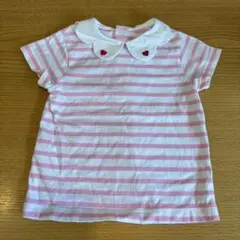 Jacadi ストライプ Tシャツ 36M 80〜90