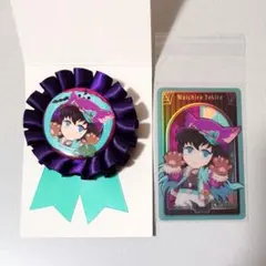 【新品・未使用品】時透無一郎 鬼滅の刃 ハロウィン2025 缶バッジ カード