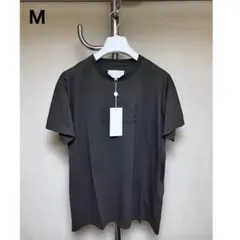 新品 L 23ssマルジェラ オーガニックコットン Tシャツ グレー 18501
