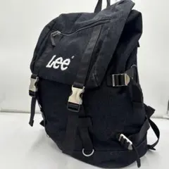 Lee リュック バックパック デニム風 ブラック カジュアル リーのサムネイル