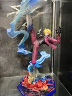 ワンピース サンジ 白スーツ ガレージキット フィギュア 塗装済み完成