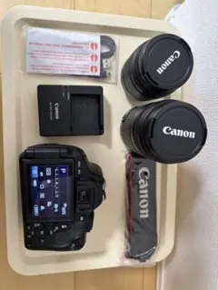 Canon EOSkiss5 デジタル一眼レフ レンズ2本付き