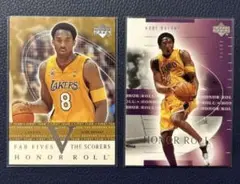 NBA Upper Deck Honor Roll kobe bryant 2枚