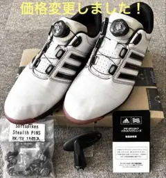 【美品】 アディダス ゴルフシューズ TOUR360 BOA 白 26cm アディダス 【ゴルフ】ツアー360 24 ボア / Tour360 24 BOA