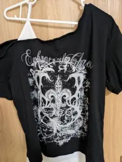 ROMWE Grunge Punk ダークパンク ヴァインパターン プリント