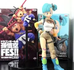 ドラゴンボール 造形天下一武道会 悟空fes ブルマ 孫悟空 フィギュア 中澤