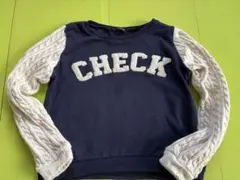 INGNI ネイビー ホワイト 長袖セーター