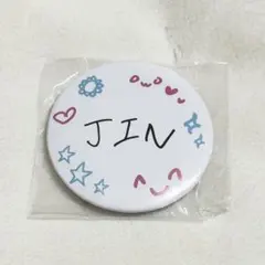 BTS RUNSEOKJIN ジン カプセルトイ ガチャ 缶バッジ 手書き