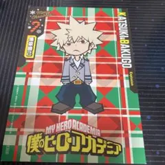 僕のヒーローアカデミア 爆豪勝己 クリスマスカード
