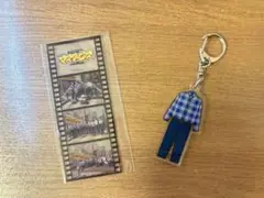 リアルアキバボーイズ東京体育館くじ チェックシャツアクキー/クリアカード
