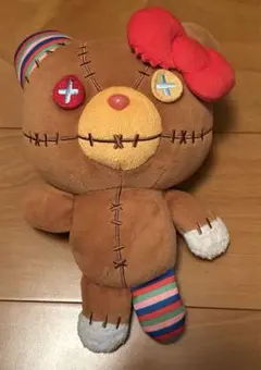 USJ限定　ハローキティ×チャッキーコラボ ぬいぐるみ　タイニーチャム